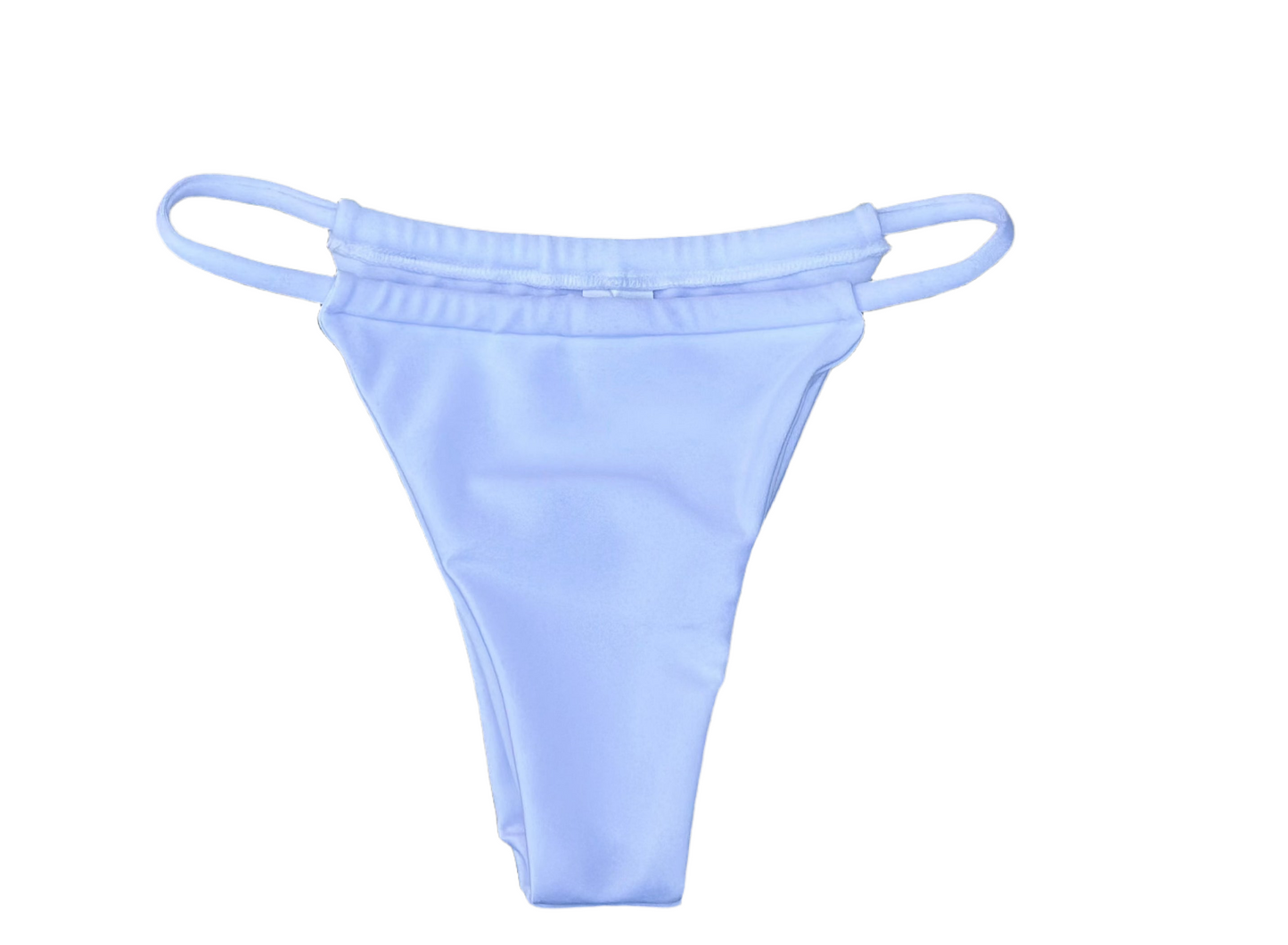 Malibu White Closed Triangle Panties
