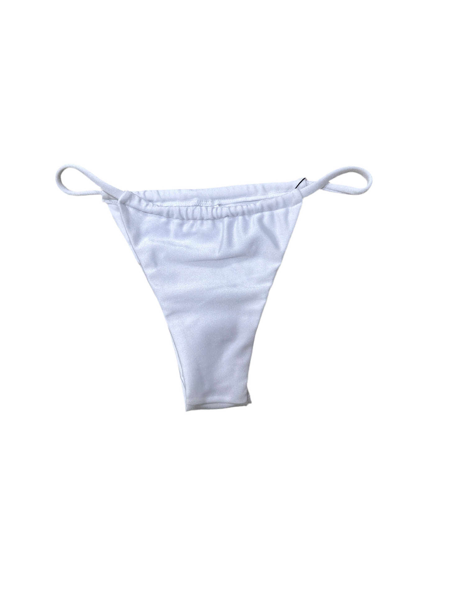 Conjunto Malibu Branco - Top Cortininha sem Bojo e Calcinha Cortininha Fechado
