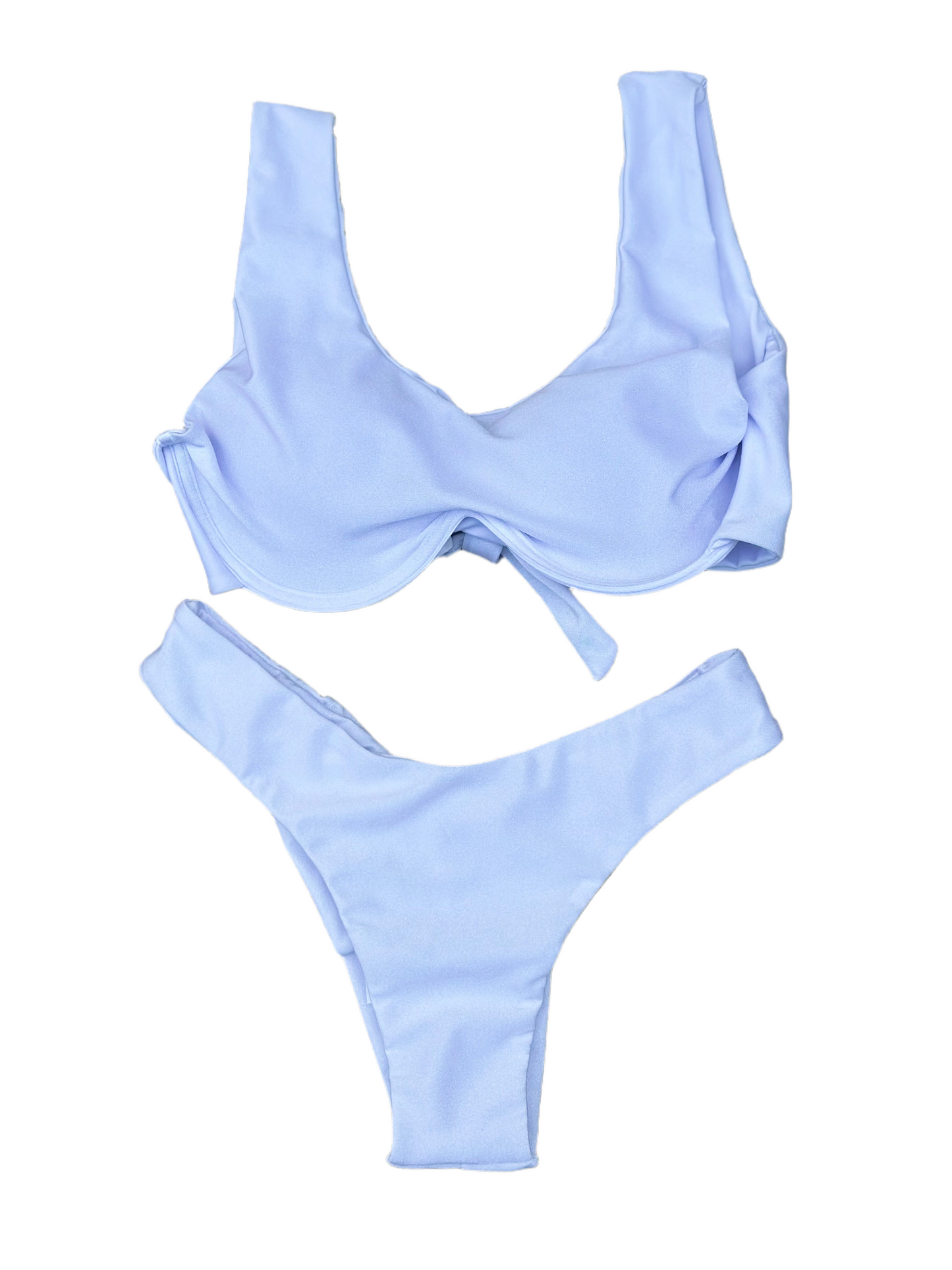 Martini Set - Support Top with Removable Pads and Delta Wing Panties