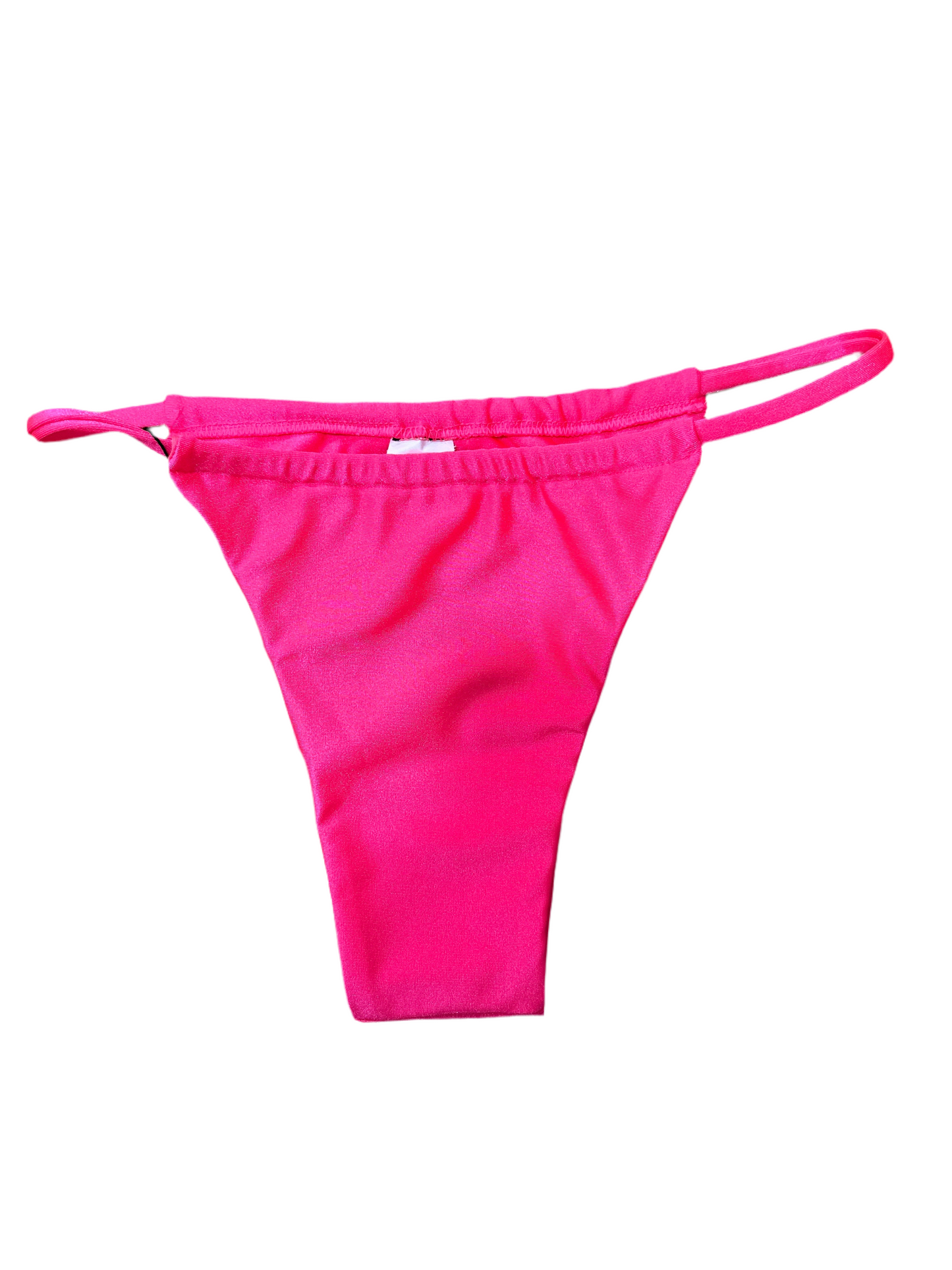 Pink Malibu Set - Non-Padded Triangle Top and Closed Triangle Panties