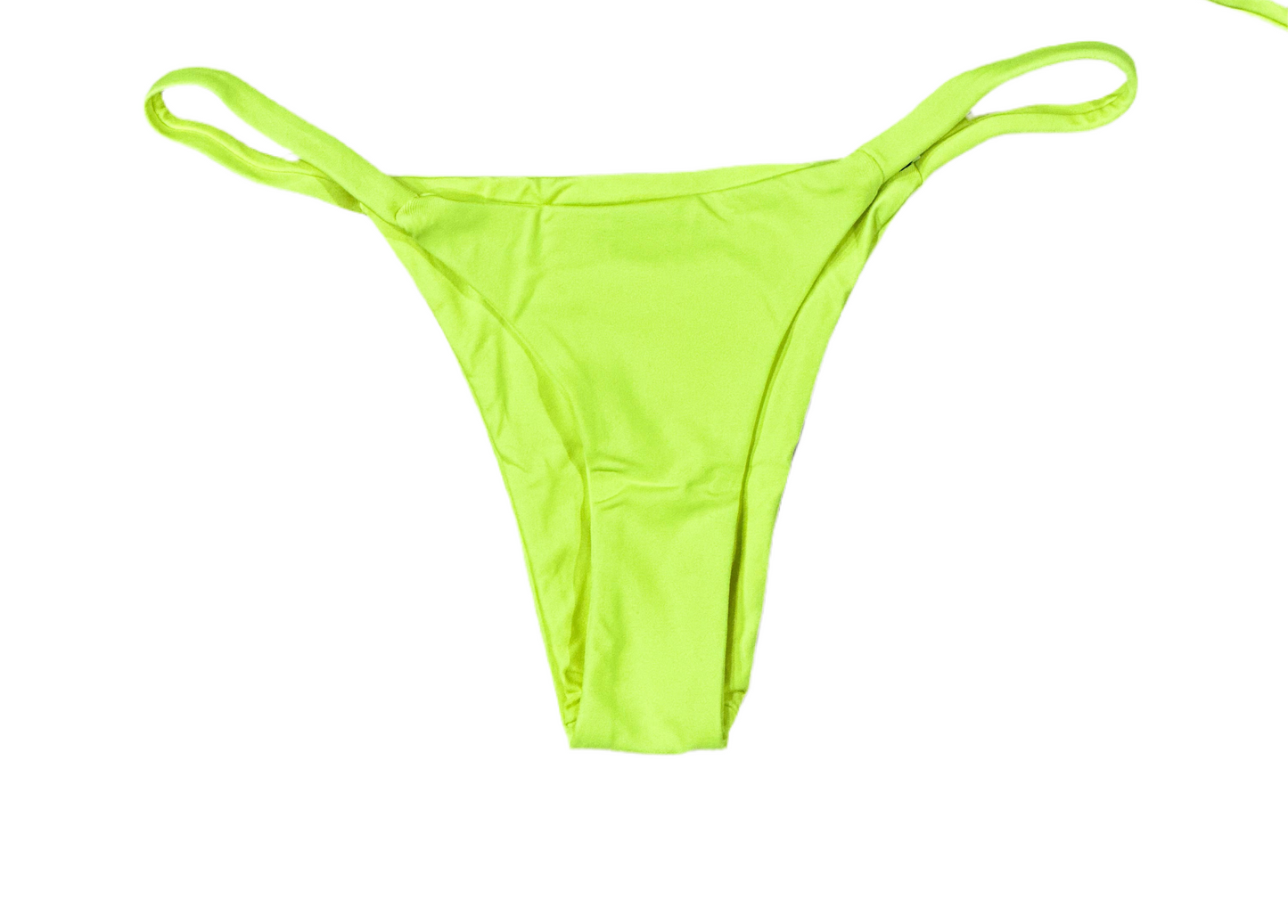 Green Macaw Thong Panties