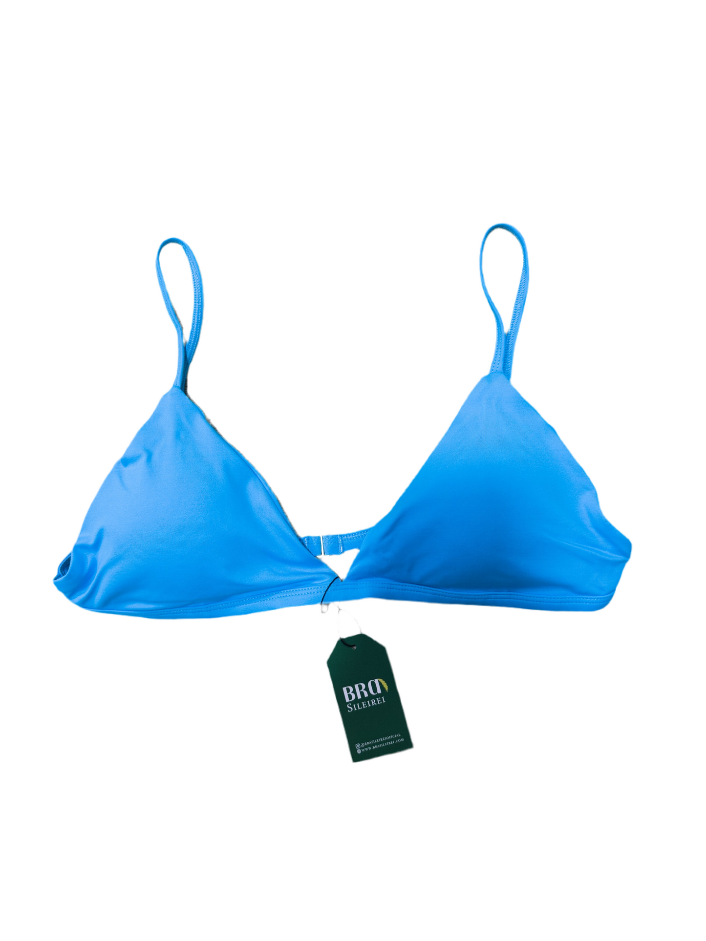 Conjunto Angra Asa Delta - Top V Alças Fixas com Bojo Removível e Calcinha Asa Delta