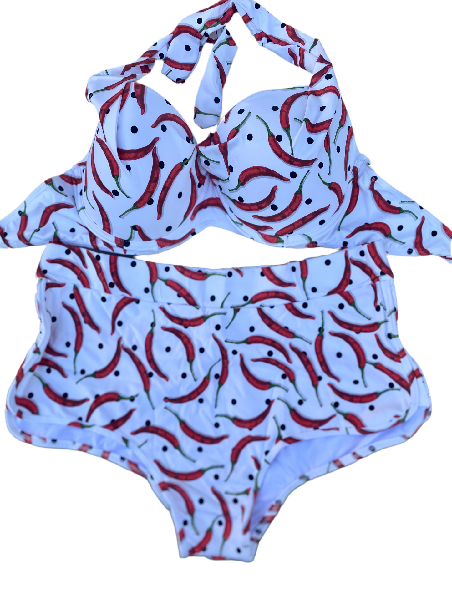 Spicy Set - Padded Top and Shorts Style Panties