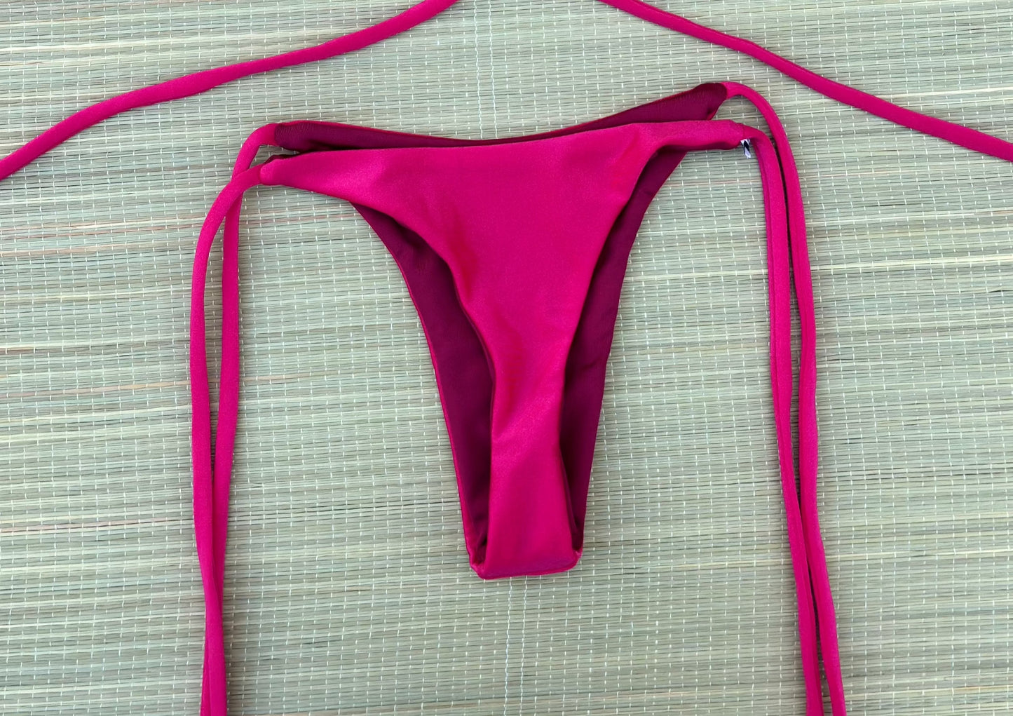 Myrtle Beach Pink Thong Panty