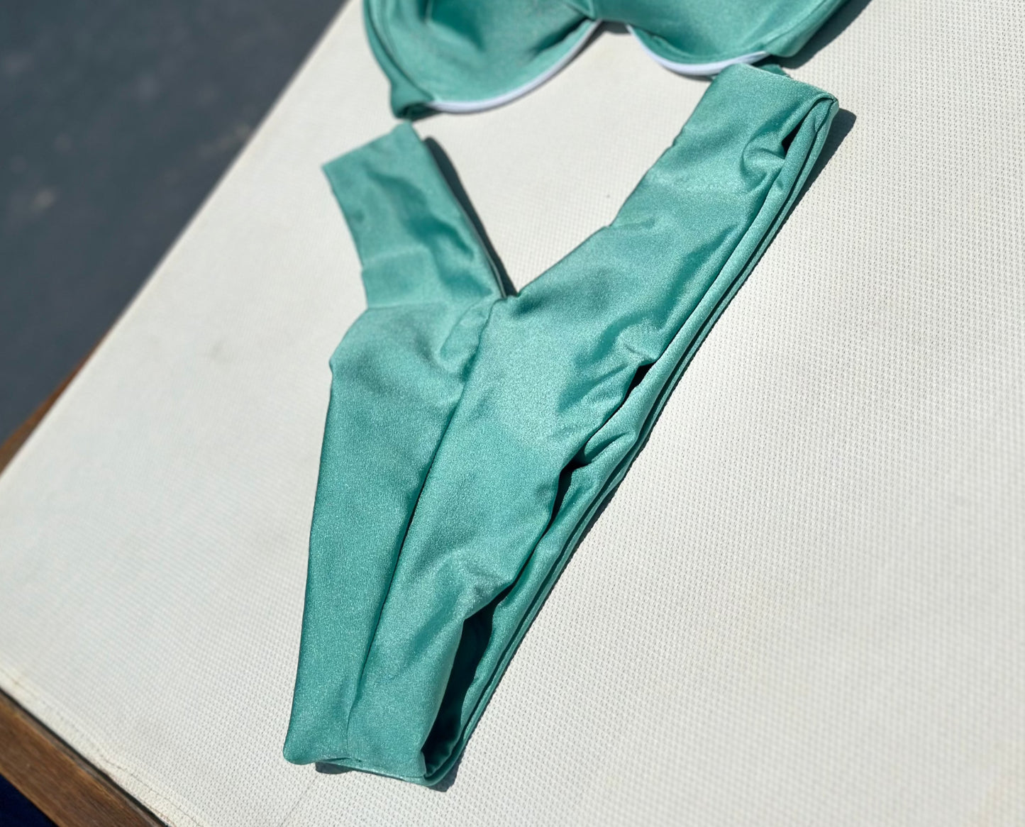 Martini Turquoise Delta Wing Panty