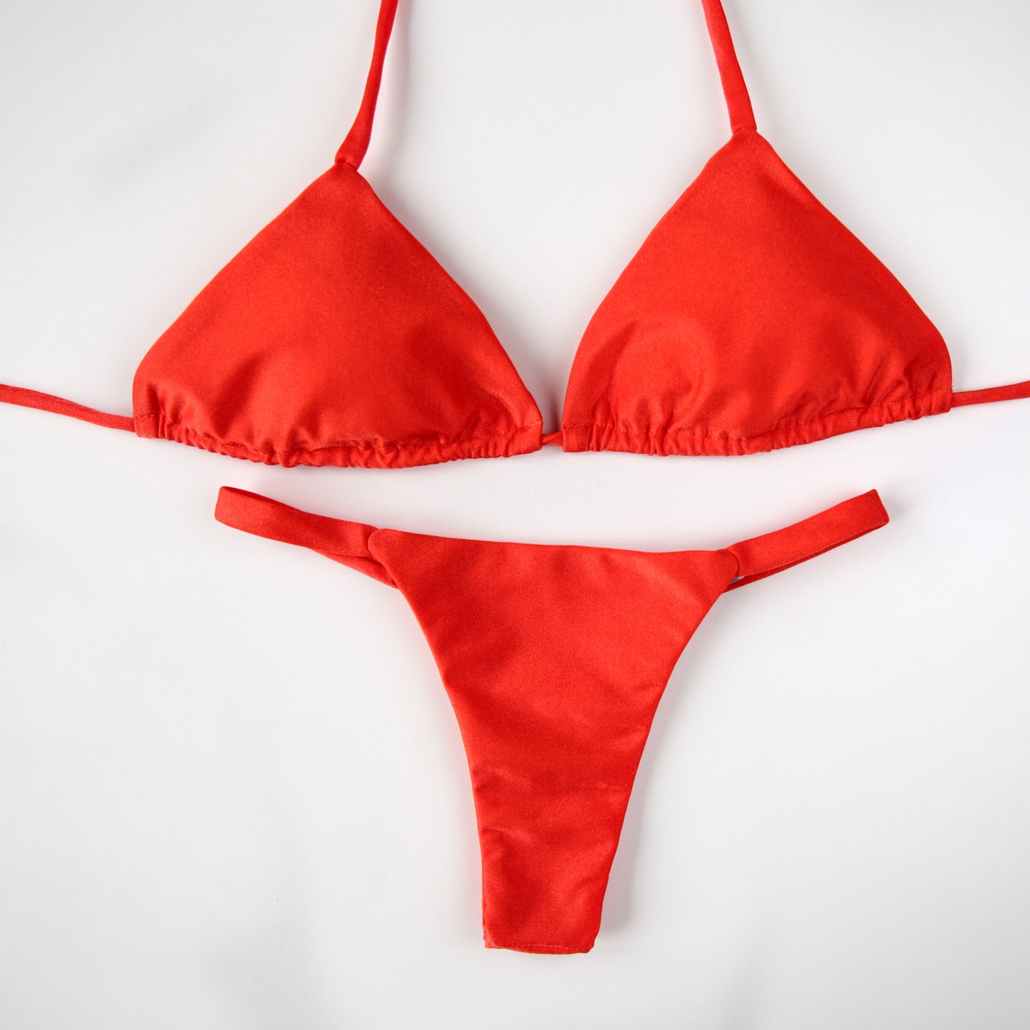 Orange Macaw Thong Panty